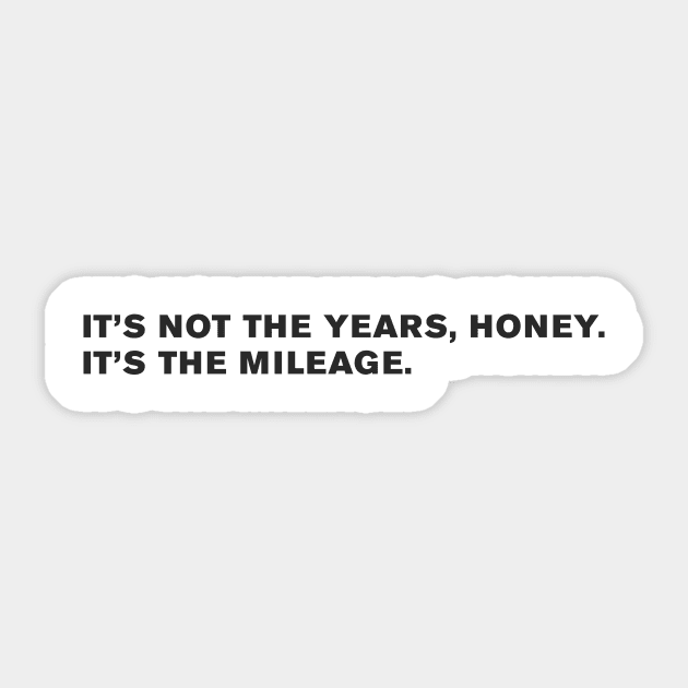 Indiana Jones Quote Sticker by WeirdStuff